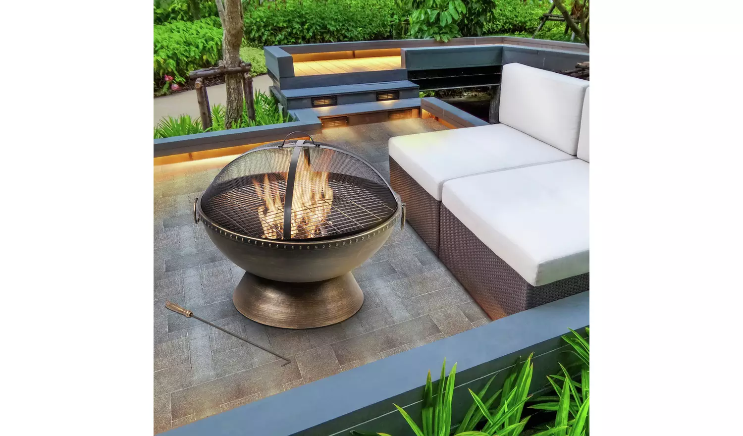 Teamson Home HR30701AA Wood Burning Fire Pit
