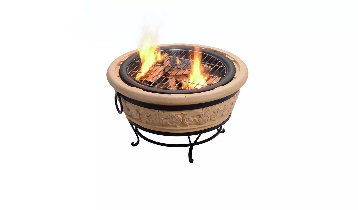 Teamson Home HR26303AA S Wood Burning Fire Pit