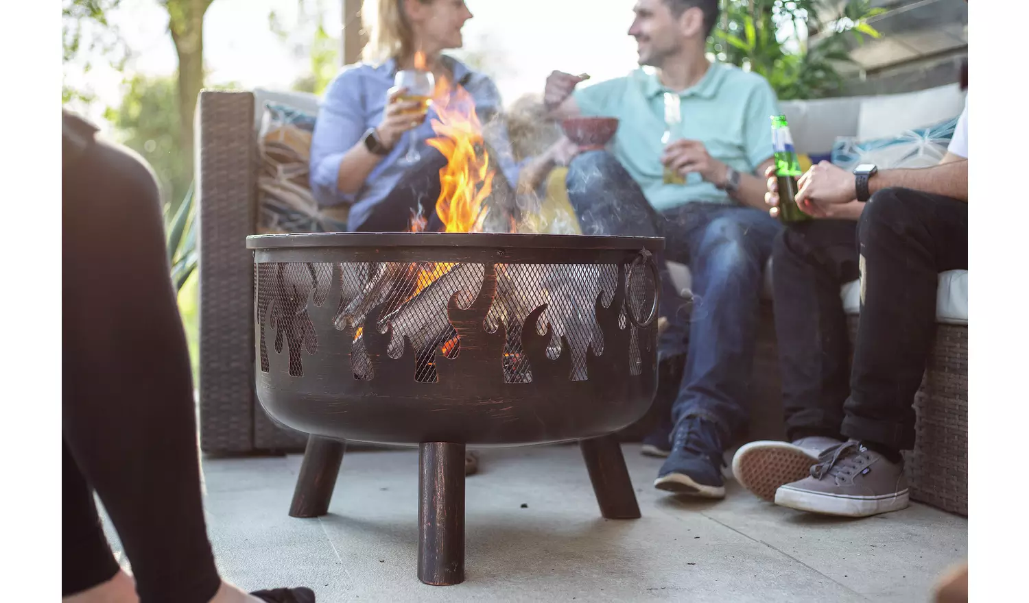 La Hacienda Wildfire Firepit