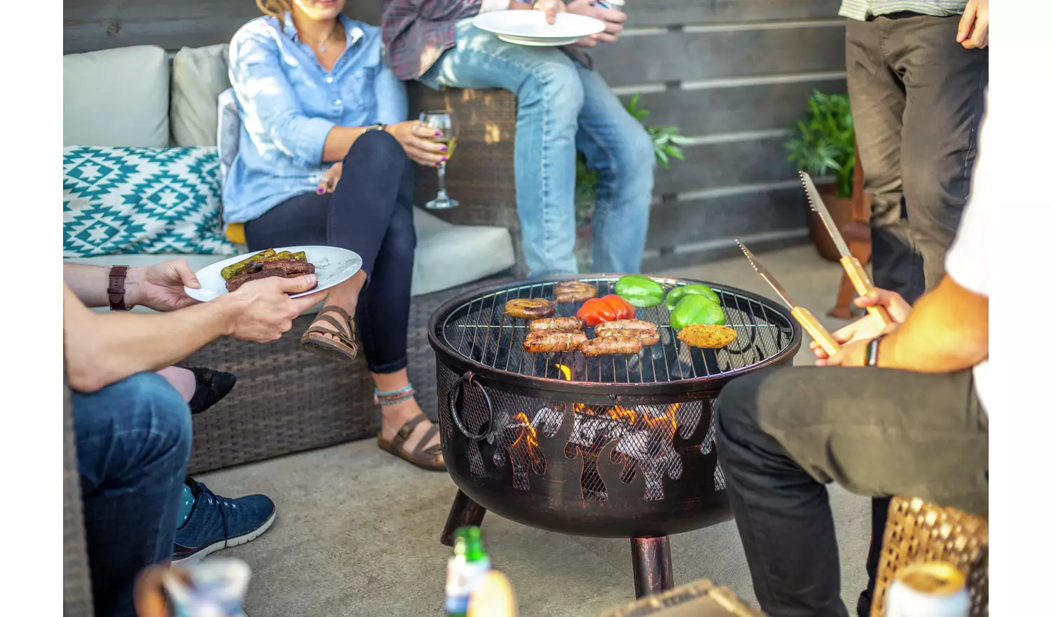 La Hacienda Wildfire Firepit