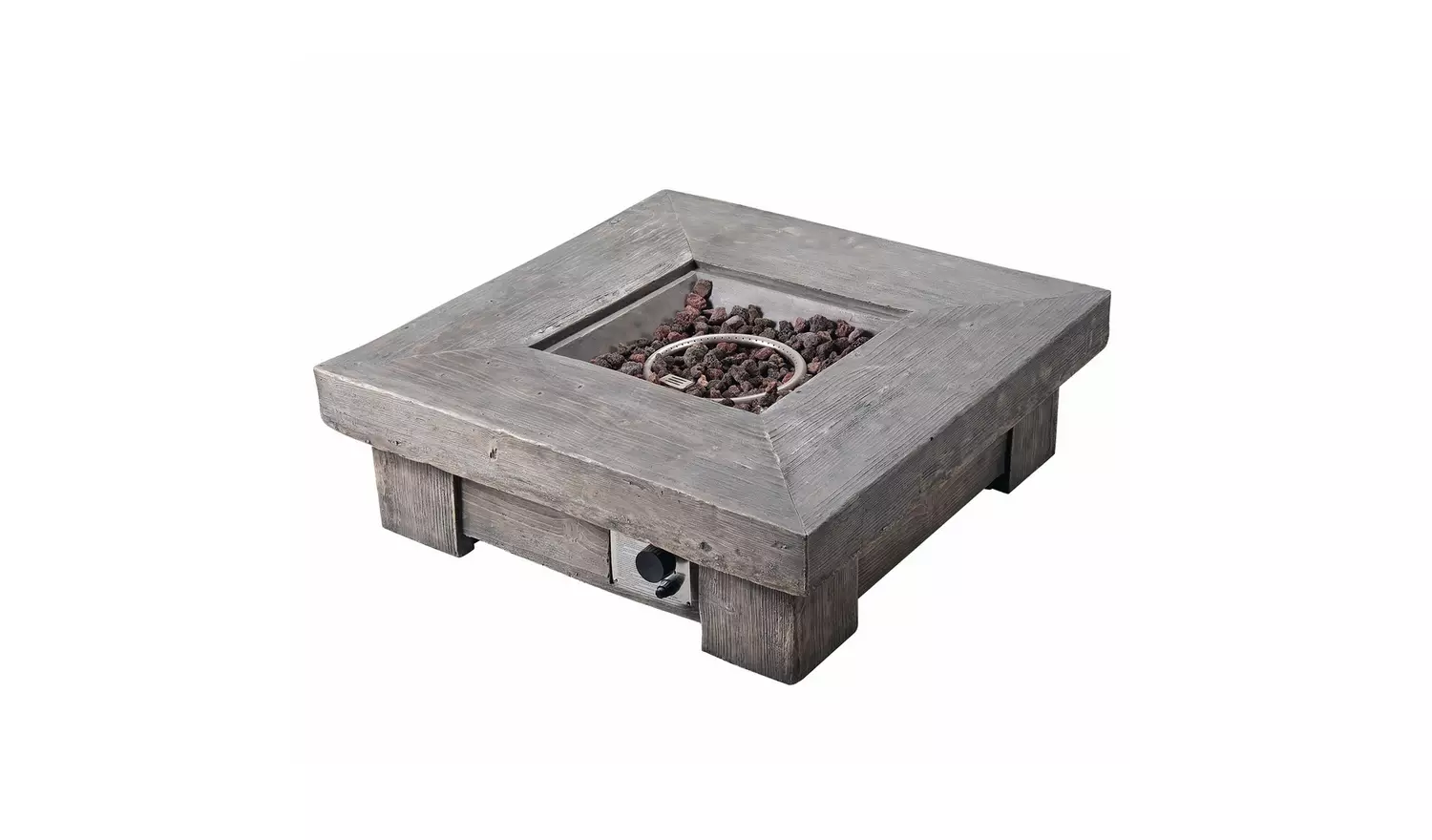 Teamson Home HF11501AA UK Gas Fire Pit With Cover