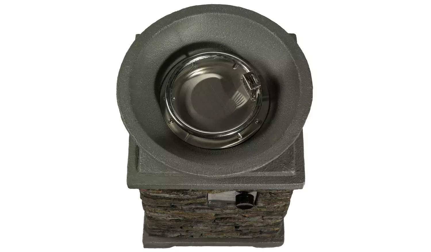 Teamson Home HF29308AA UK Gas Fire Pit With Cover