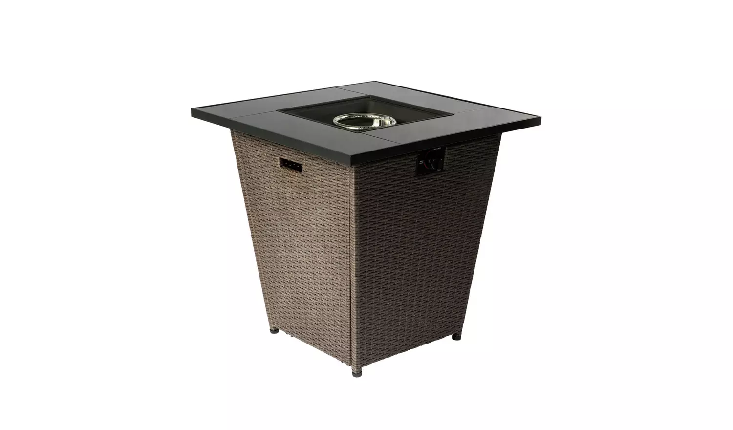 Teamson Home HF30200AA UK Gas Fire Pit With Cover