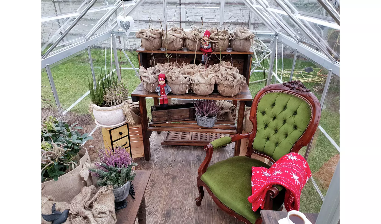 Palram – Canopia Harmony Silver Greenhouse – 6x8ft