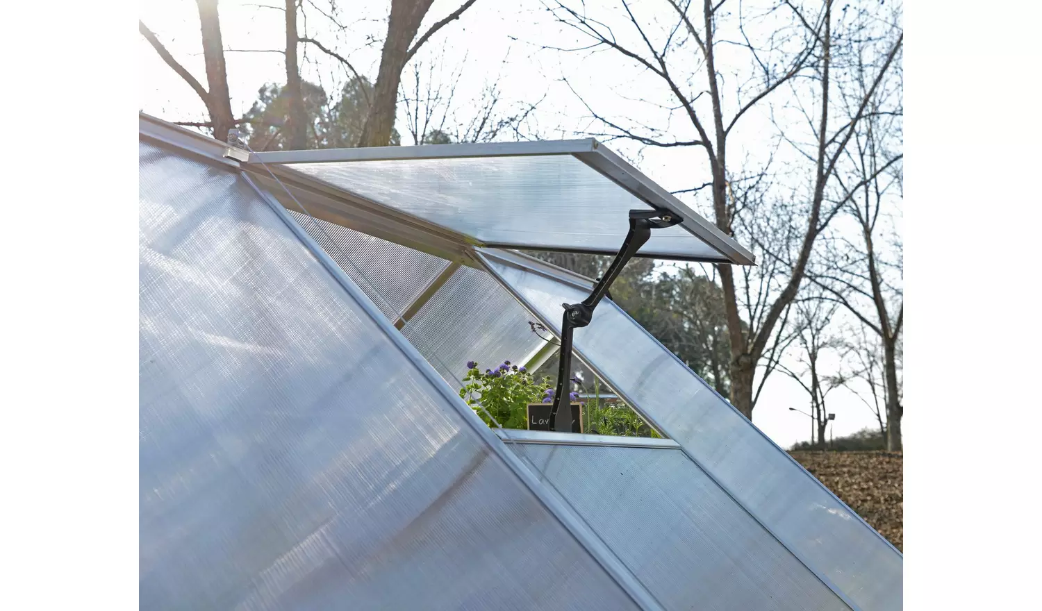 Palram Canopia Balance Extended Silver Greenhouse - 8 x 20ft