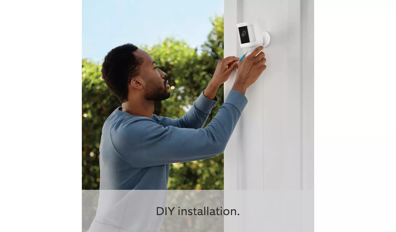 Ring Spotlight Cam Plus Battery Security Camera - Black