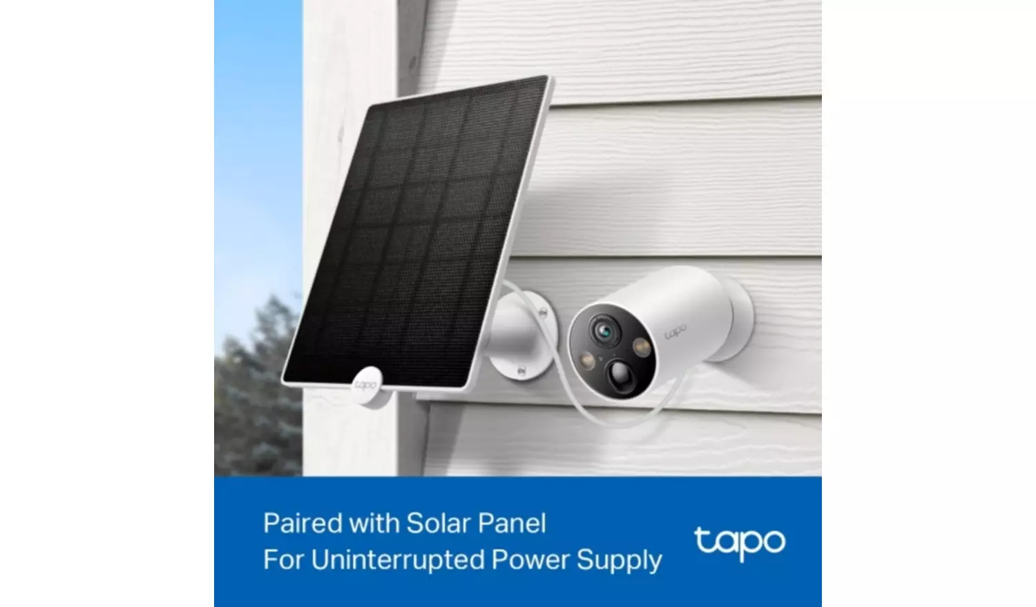Tapo C425 KIT 2K Solar Powered Outdoor Security Camera Kit