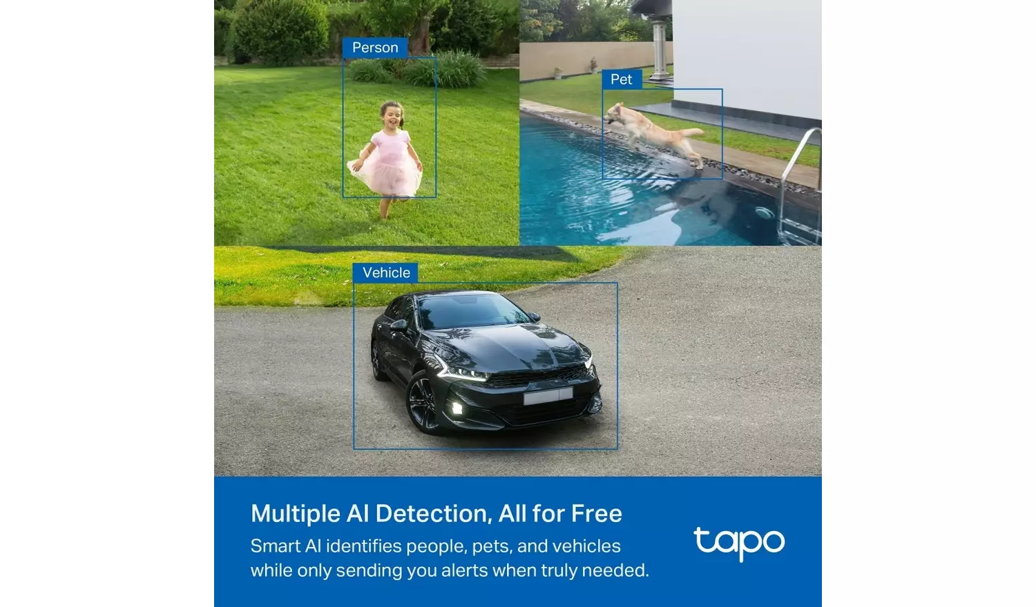 Tapo C425 KIT 2K Solar Powered Outdoor Security Camera Kit