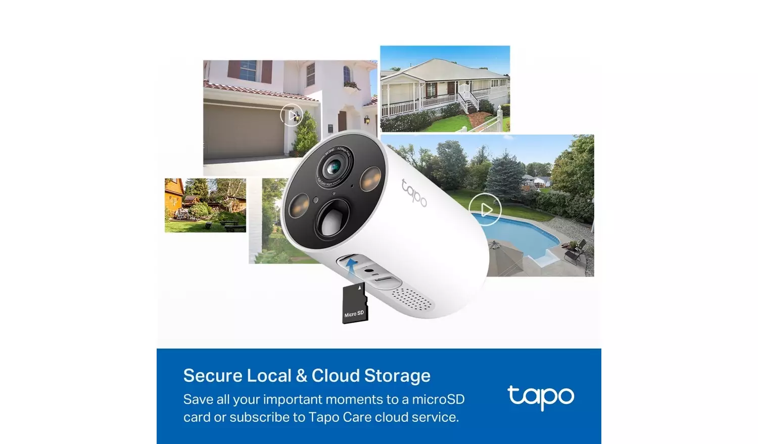 Tapo C425 KIT 2K Solar Powered Outdoor Security Camera Kit