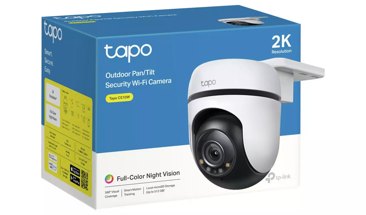 Tapo C510W 2K 360 Outdoor Security Camera