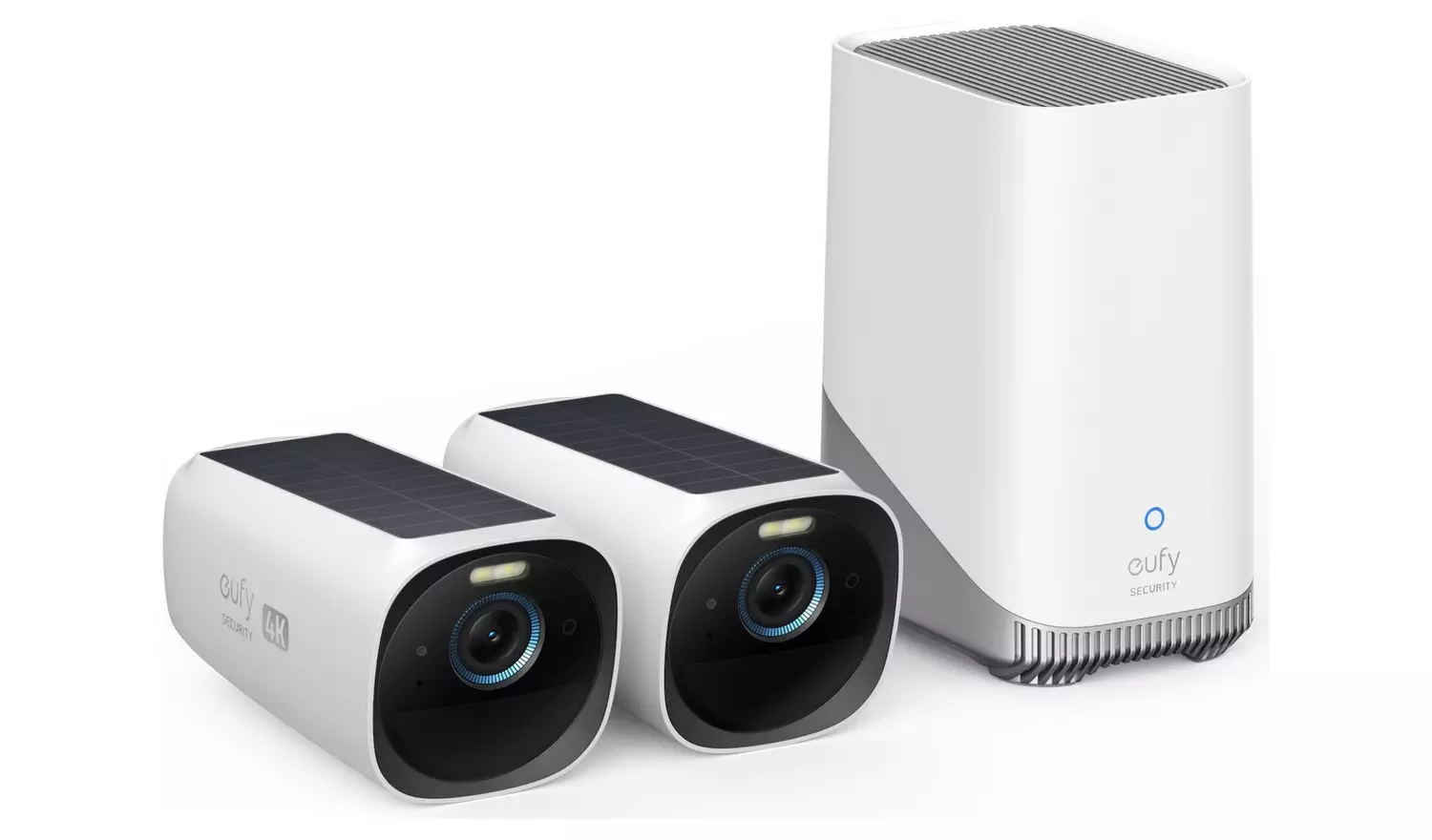 eufyCam 3 4K Security Camera (2-Pack) and HomeBase 3