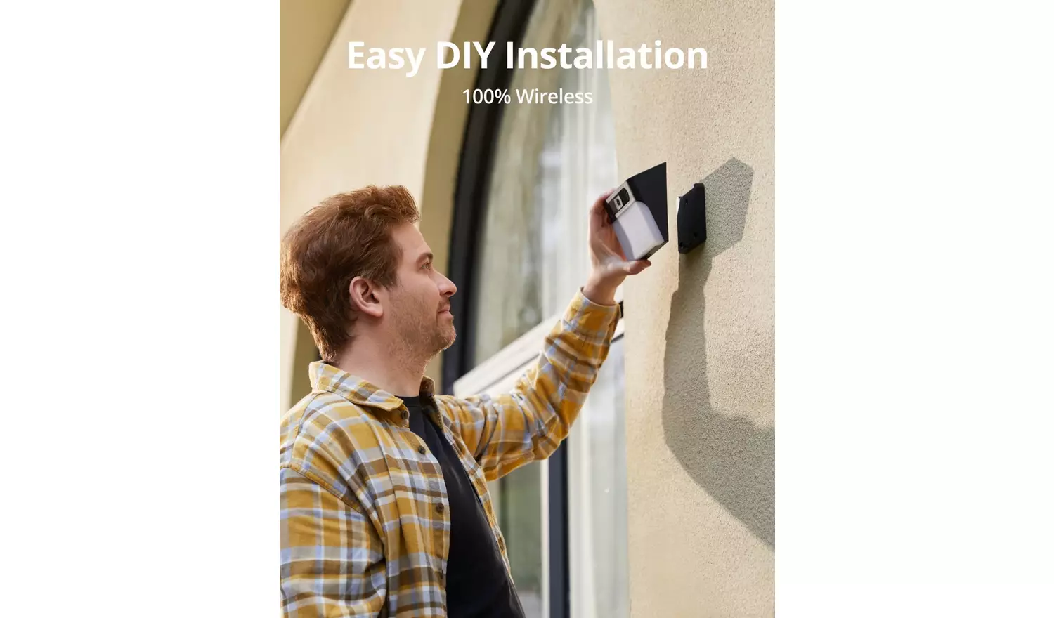 eufy S120 2K Solar Wall Light Outdoor Security Camera