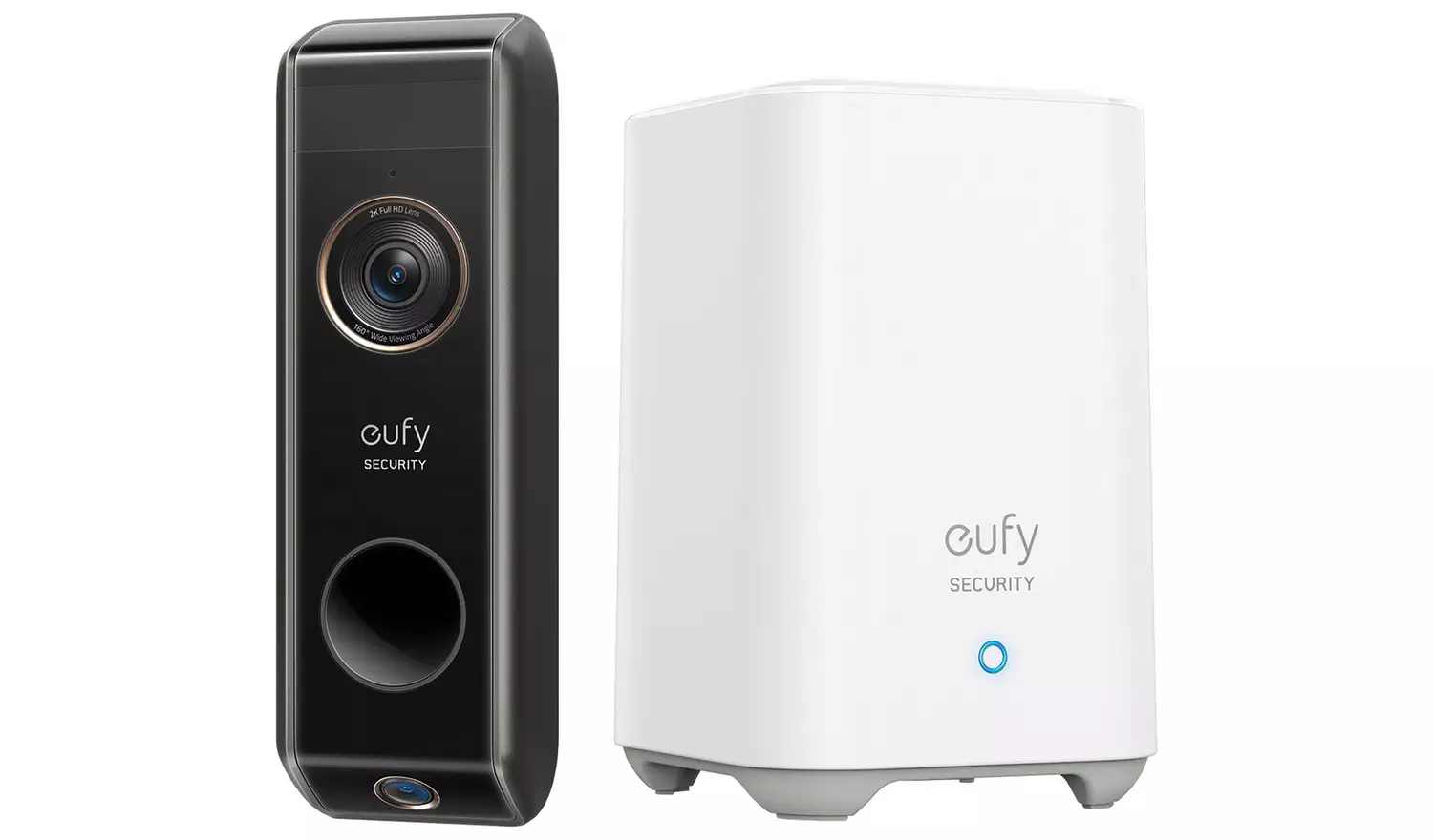 eufy Video Doorbell 2K Dual Camera with HomeBase 2
