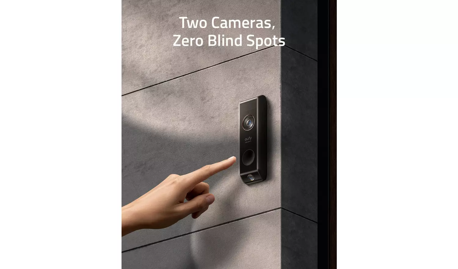 eufy Video Doorbell 2K Dual Camera with HomeBase 2