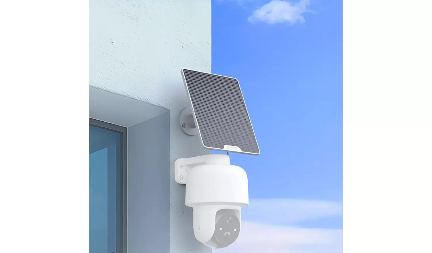 Swann Solar Panel for 4K Outdoor Security Cameras