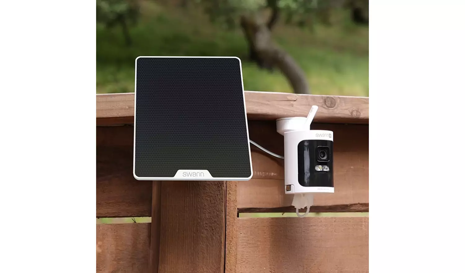 Swann Solar Panel for 4K Outdoor Security Cameras