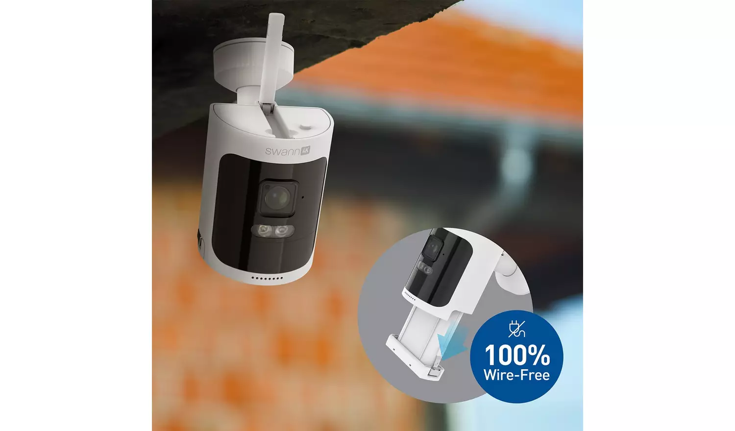 Swann AllSecure 4K Wireless Security Camera System - 2 Pack