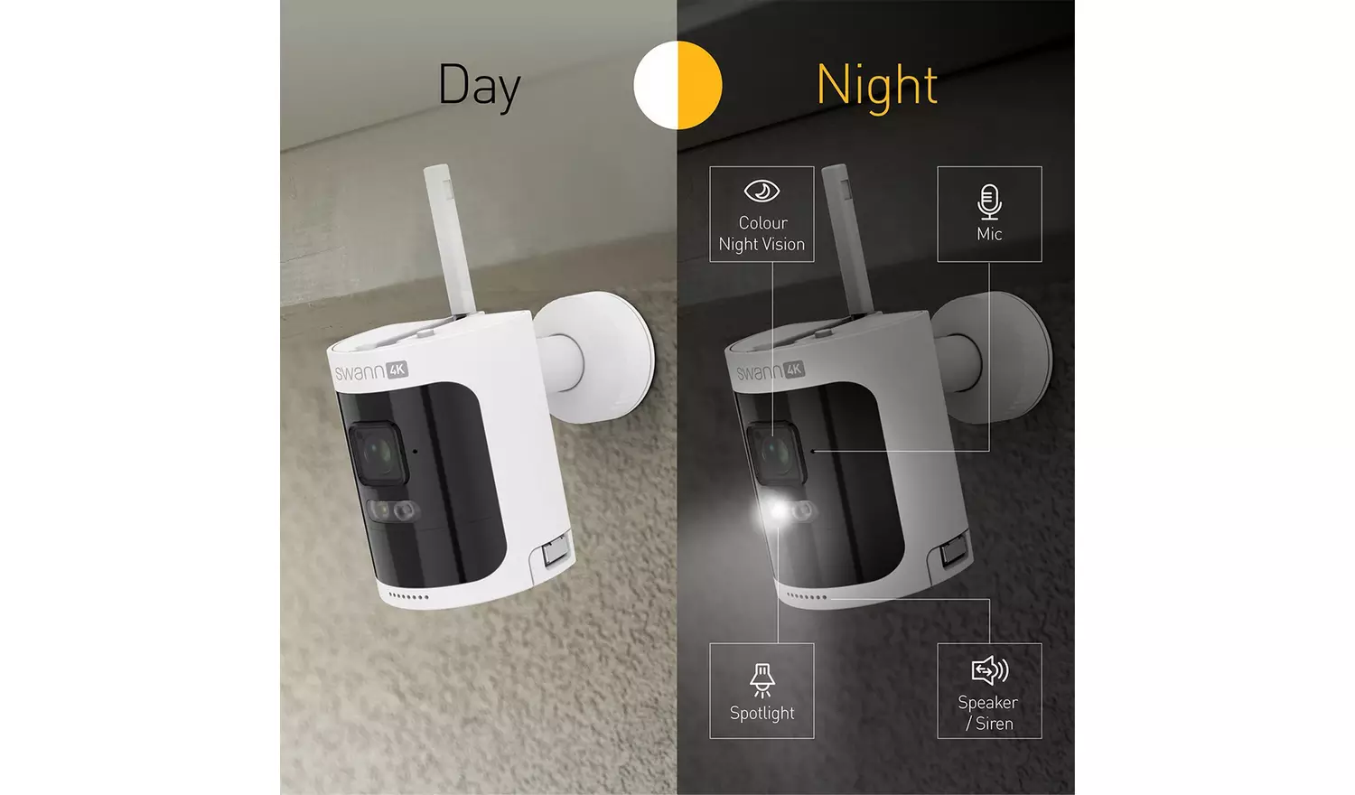 Swann AllSecure 4K Wireless Security Camera System - 2 Pack