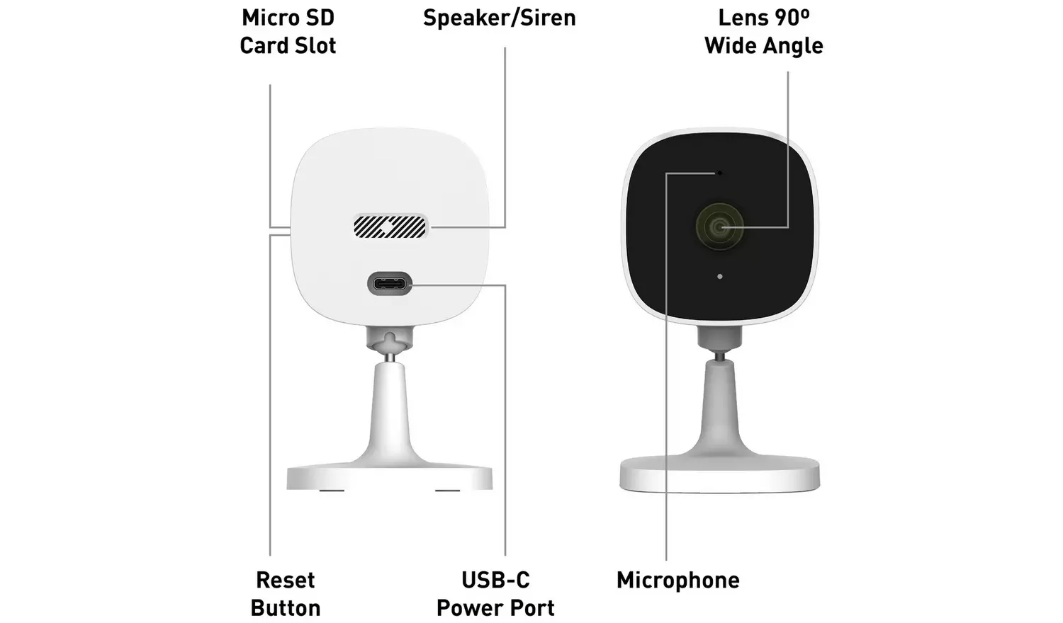 Swann EVO 2K Indoor Wi-Fi Security Camera