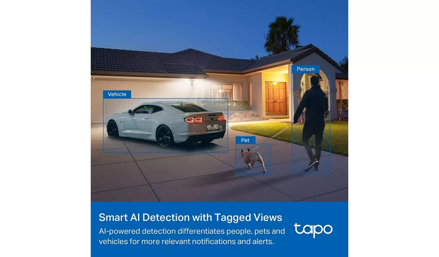 Tapo C720 2K 4MP Floodlight Outdoor Security Camera