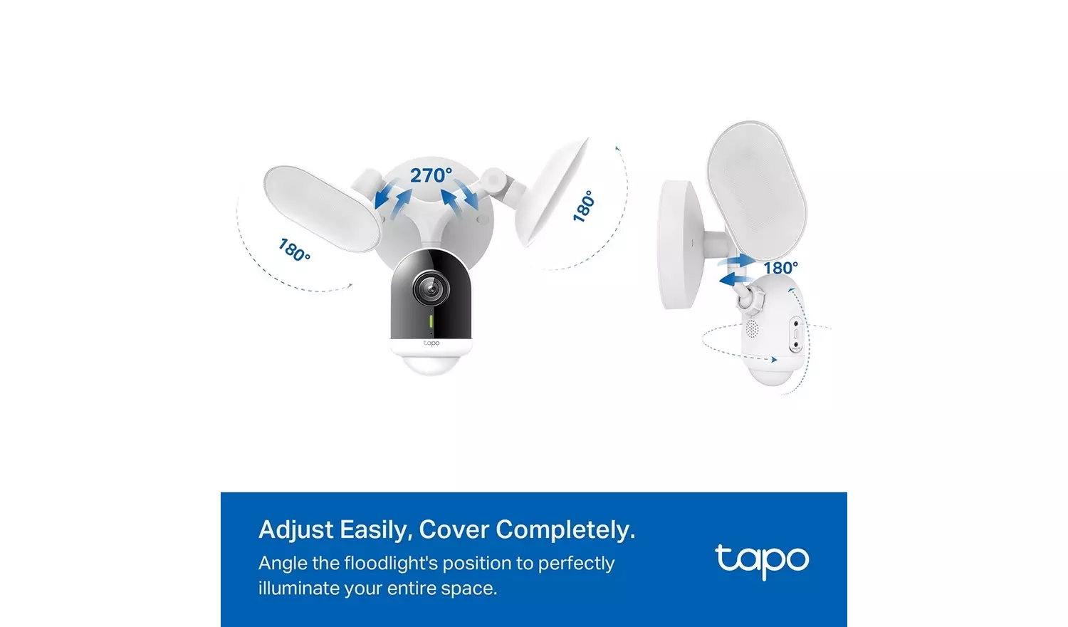 Tapo C720 2K 4MP Floodlight Outdoor Security Camera