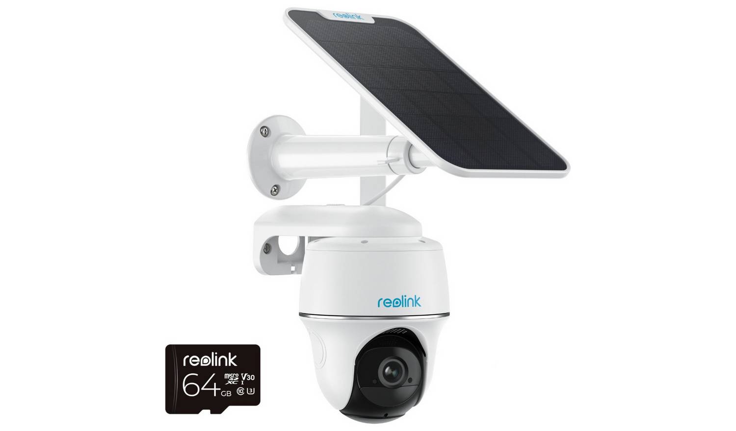 Reolink Go 4G LTE 2K Pan-Tilt Battery CCTV with 64GB SD Card