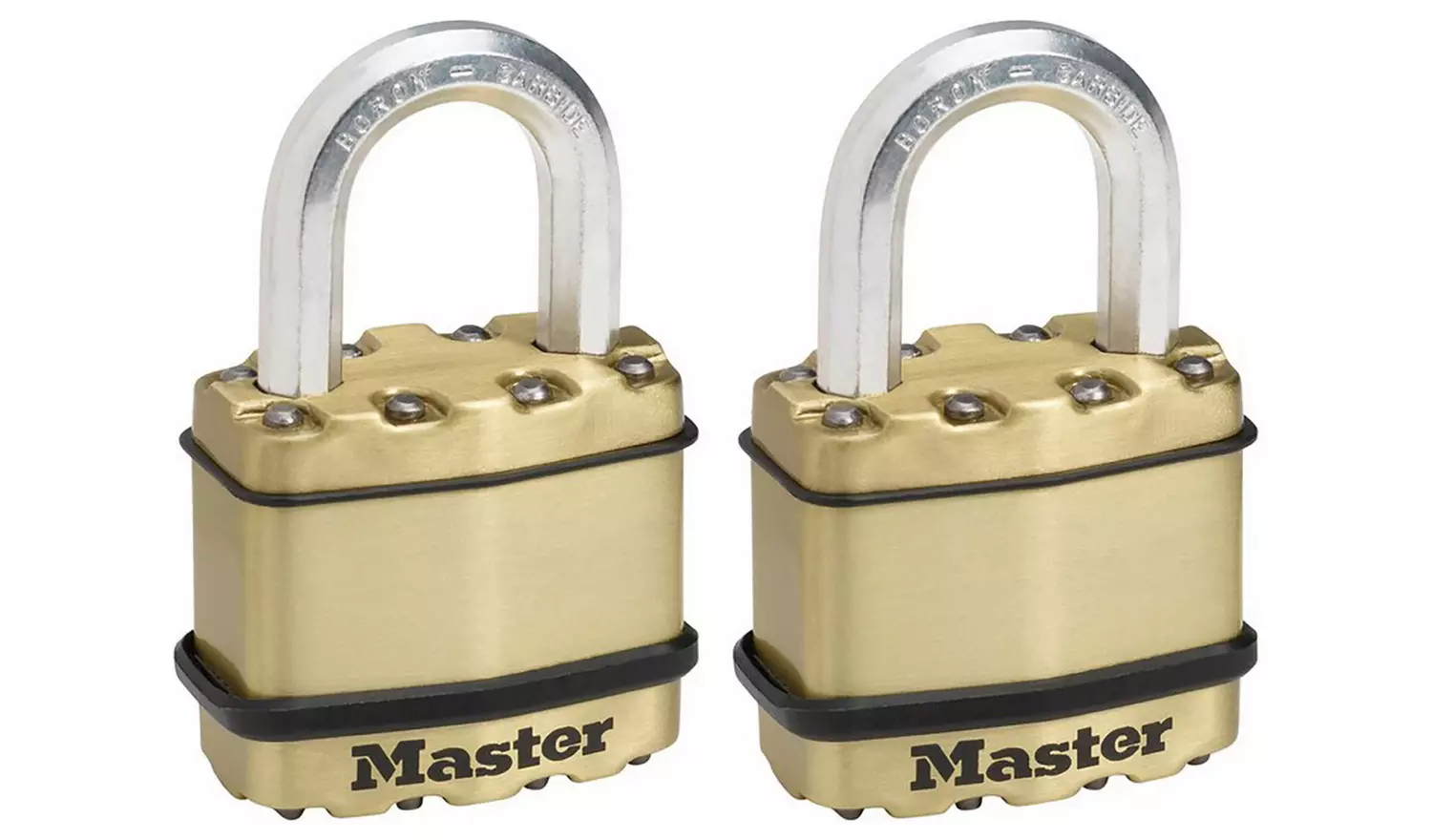 Master Lock Excell 45mm Laminated Padlock - Pack of 2