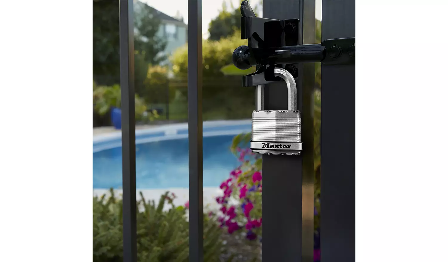 Master Lock Excell Laminated Steel Weatherproof Padlock
