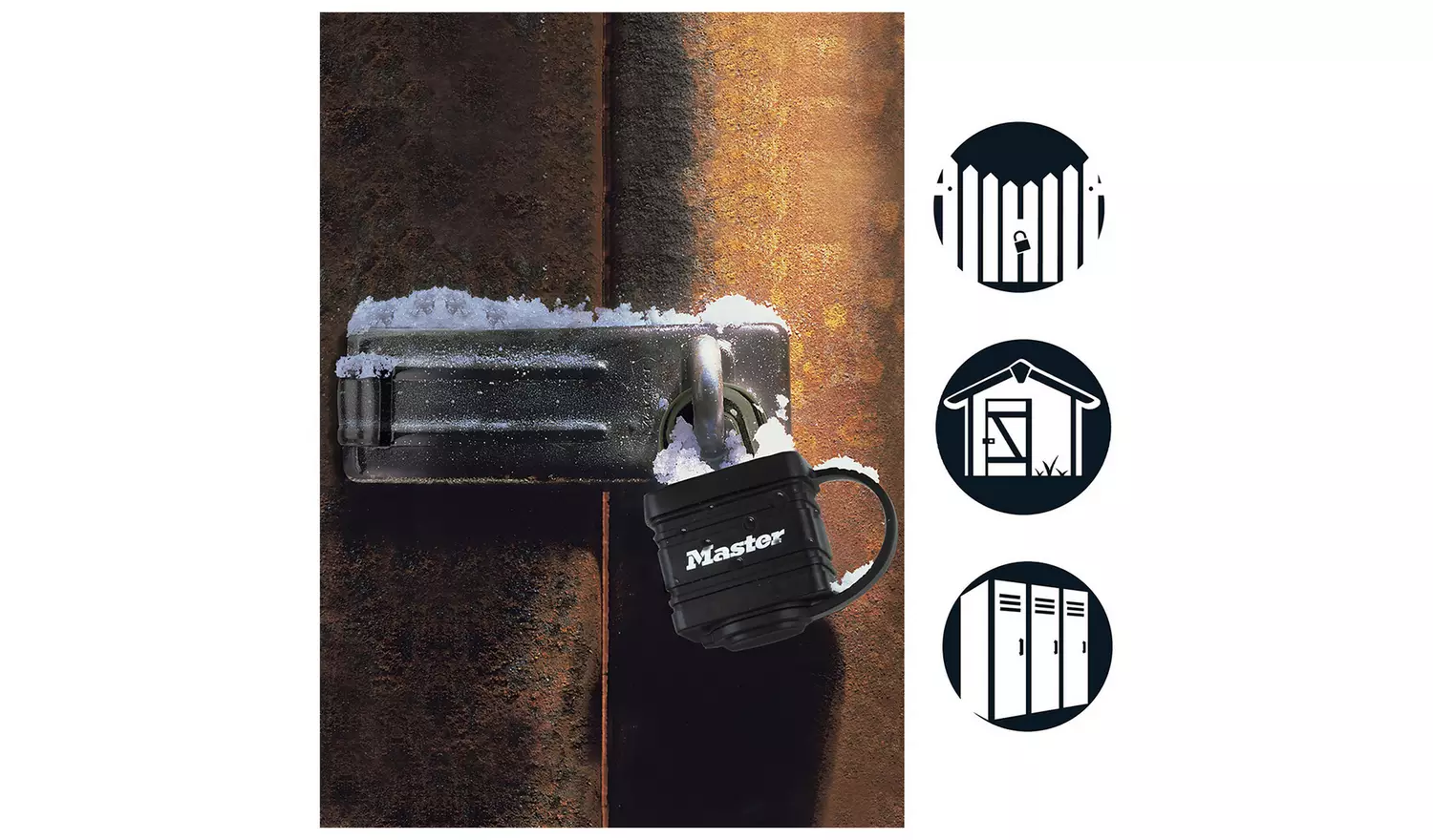 Master Lock Thermoplastic Weatherproof Padlock