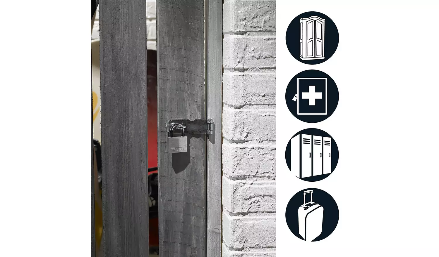 Master Lock Aluminium Padlock – Twin Pack