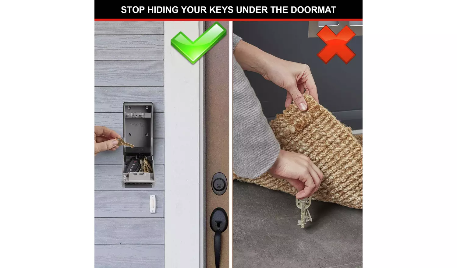 Master Lock Large Capacity Combination Key Safe