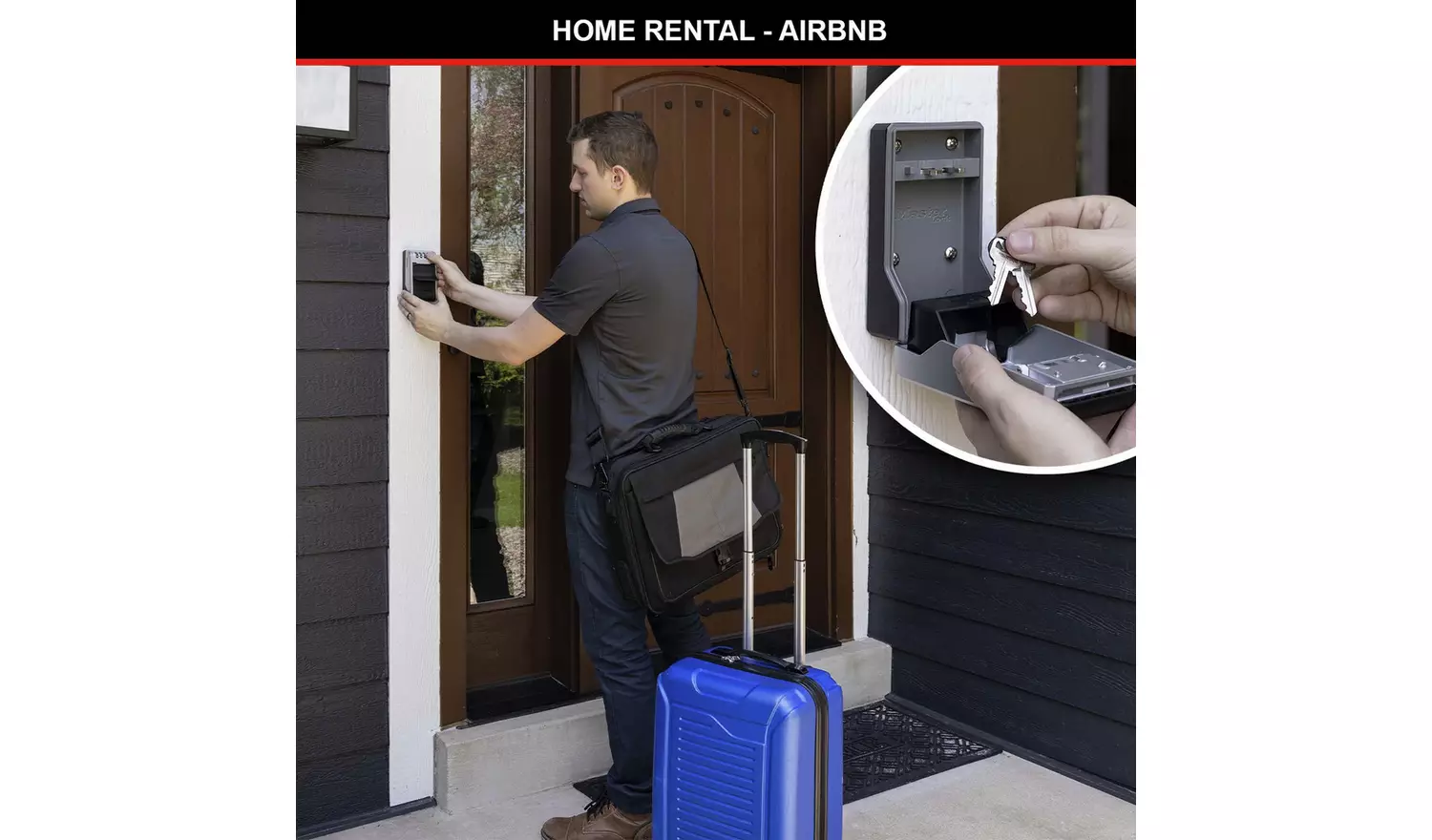 Master Lock Large Capacity Combination Key Safe