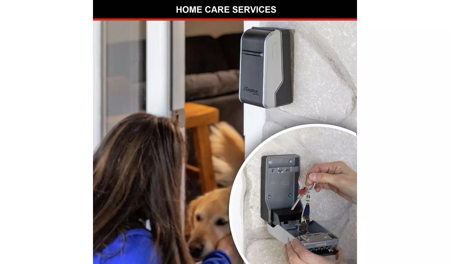 Master Lock Large Capacity Combination Key Safe