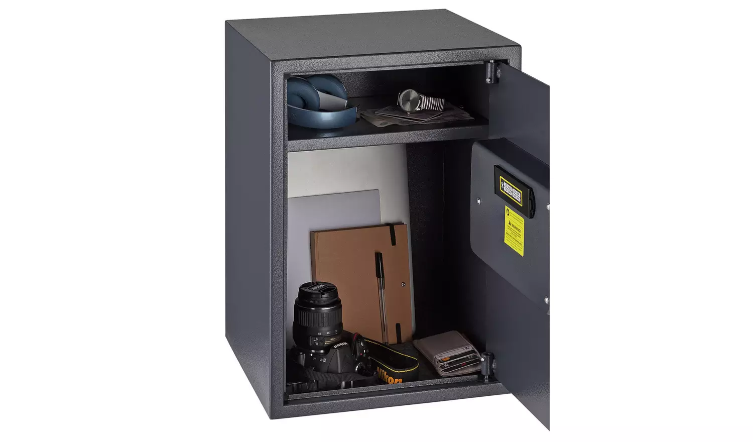 Argos Home Tall Electronic Steel Safe with Shelf