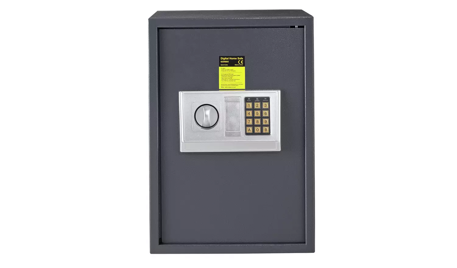 Argos Home Tall Electronic Steel Safe with Shelf