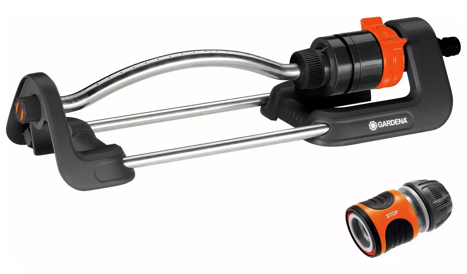 Gardena Aqua S Oscillating Sprinkler and Waterstop