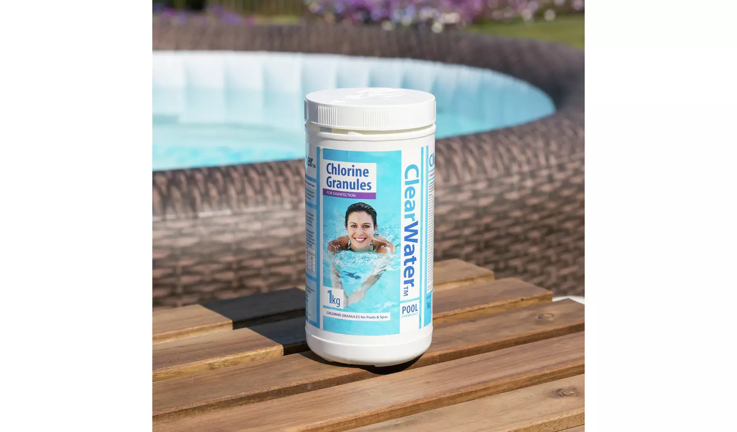 Clearwater Hot Tub Chlorine Granules - 1 Kg