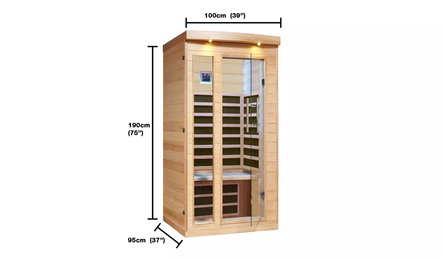Canadian Spa Company Chilliwack 1 Person 50HZ Far Sauna