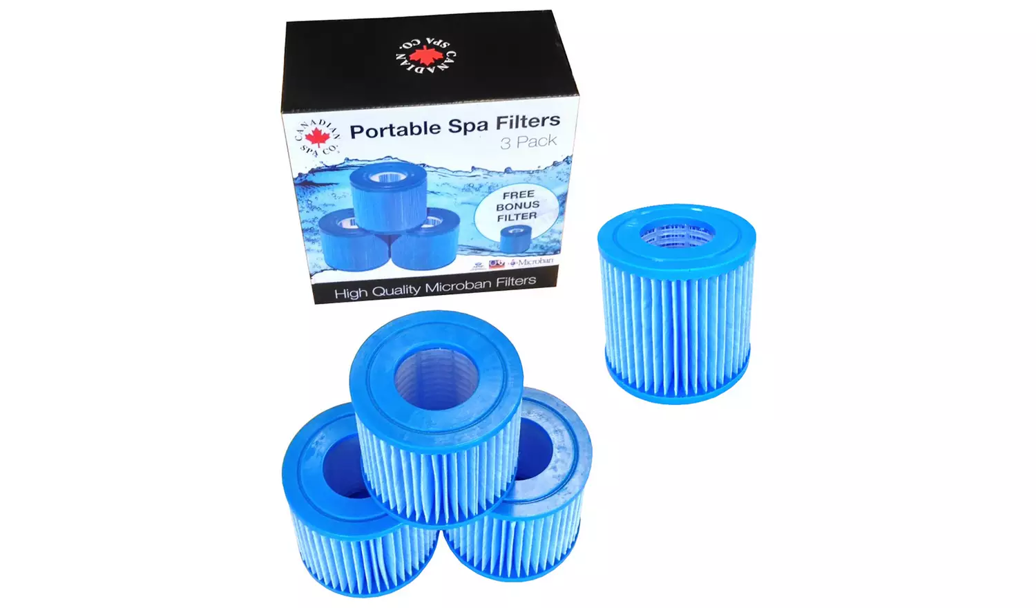 Canadian Spa Company Portable Filter Set - 4 Pack