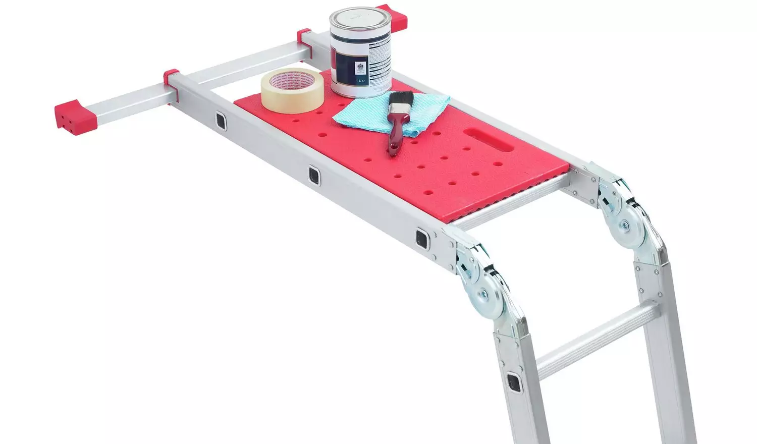 Werner 12 Way Combination Ladder with Platform