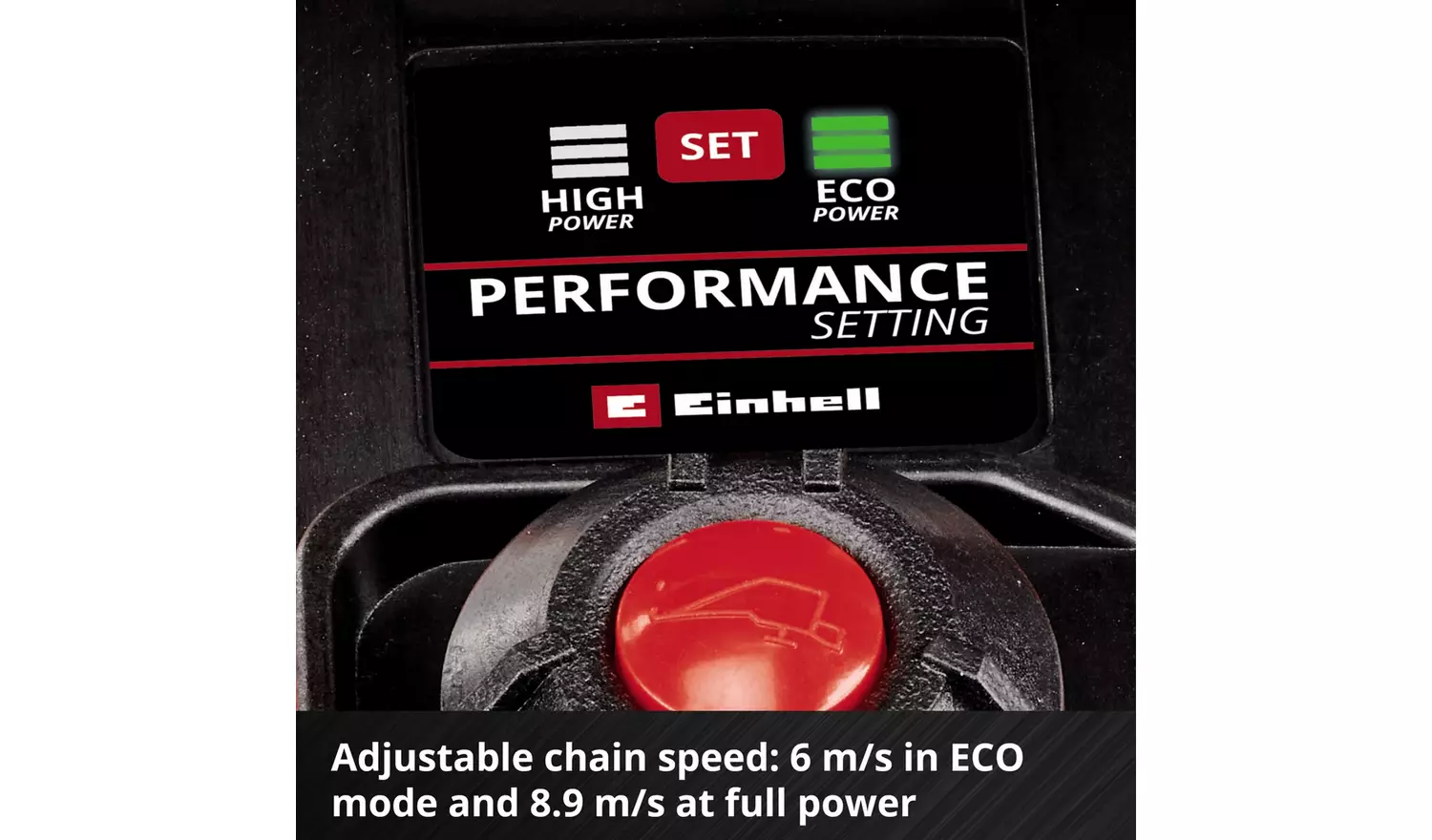 Einhell 30cm Cordless Chainsaw with a 4Ah Battery - 18V