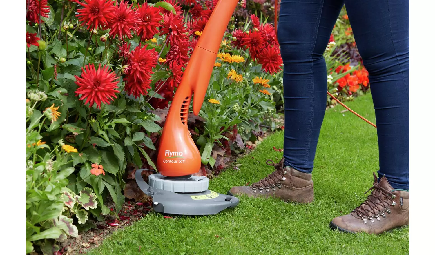 Flymo Contour XT 25cm Corded Grass Trimmer - 300W