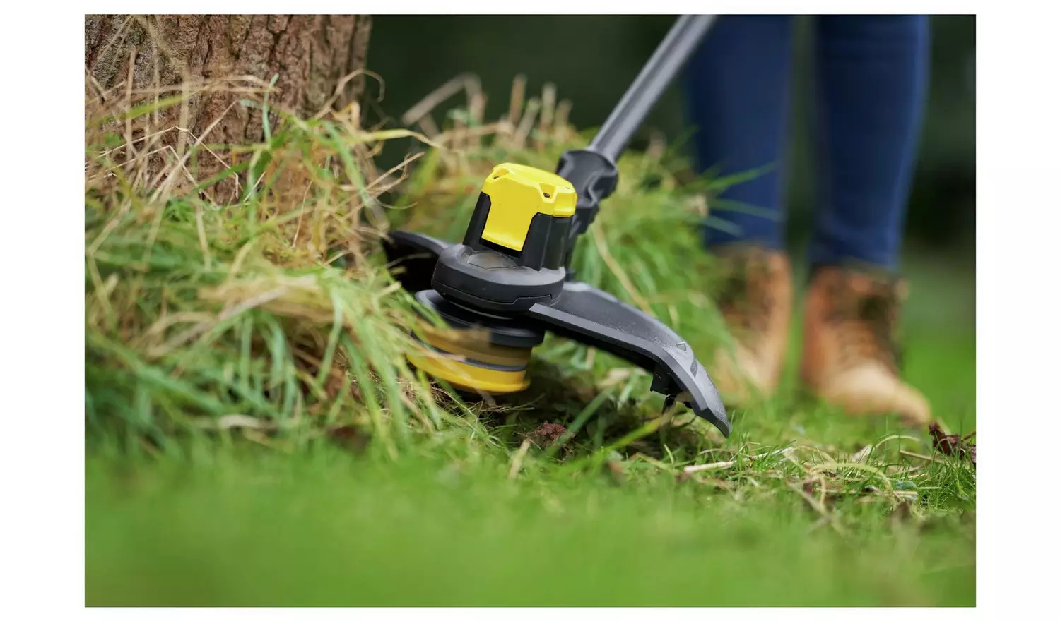 Stanley Fatmax 33cm Cordless Brushless String Trimmer - 18V