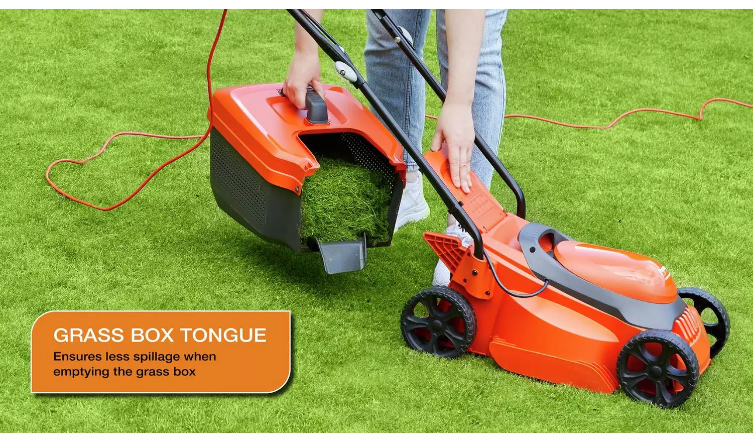 Flymo 30cm Corded Compact and Mini Grass Trimmer - 1000W