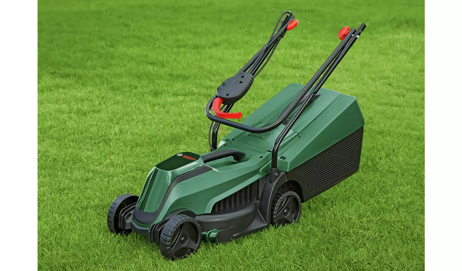 Bosch 32cm Cordless Rotary Lawnmower and Grass Trimmer - 18V