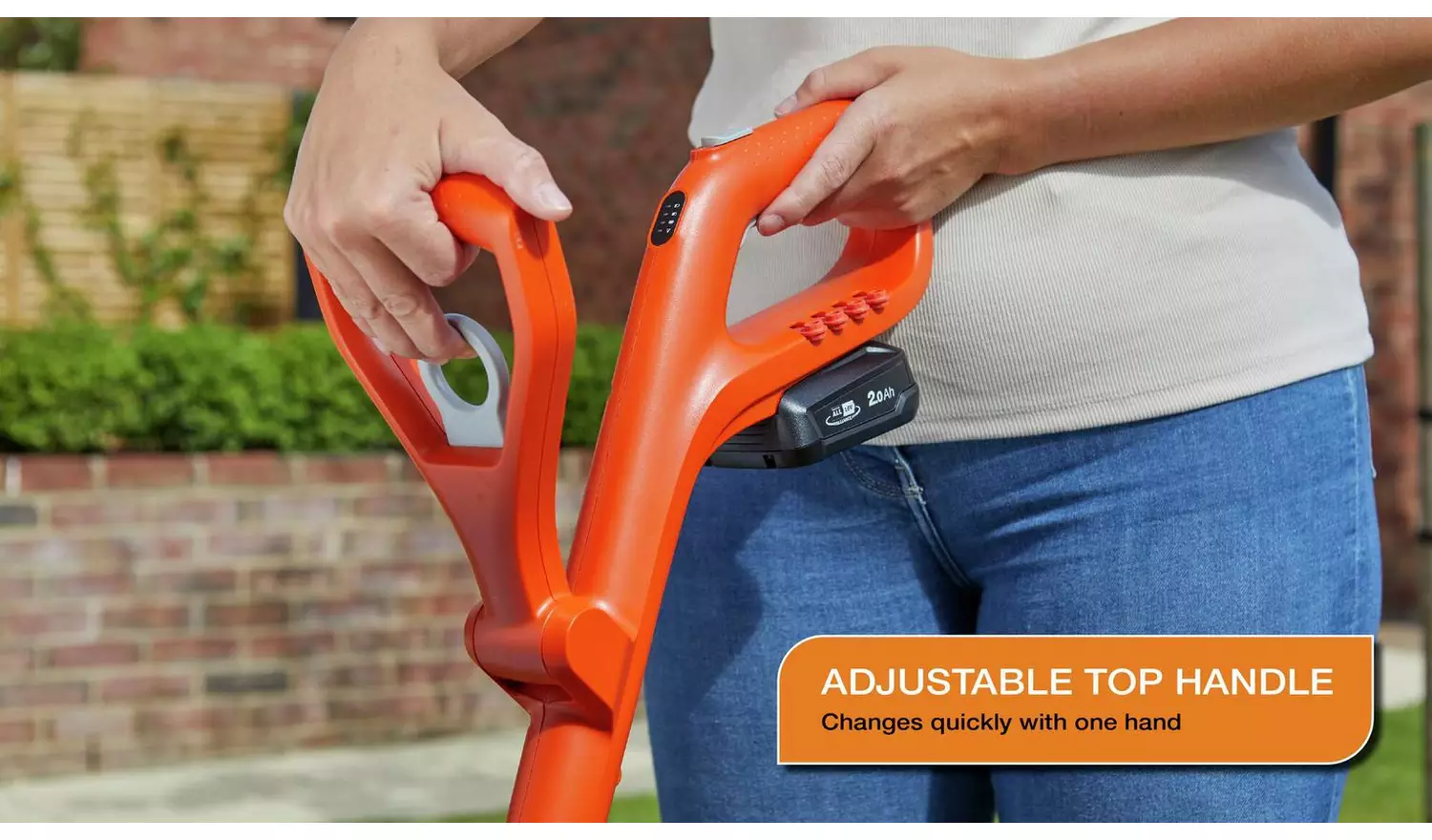 Flymo EasiTrim Plus 230 23cm Cordless Grass Trimmer - 18V