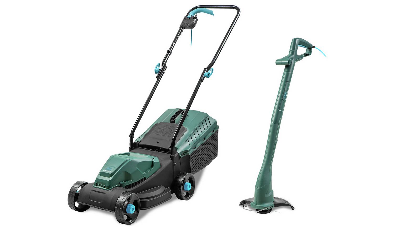 McGregor 31cm 1200W Electric Mower & 23cm 320W Grass Trimmer