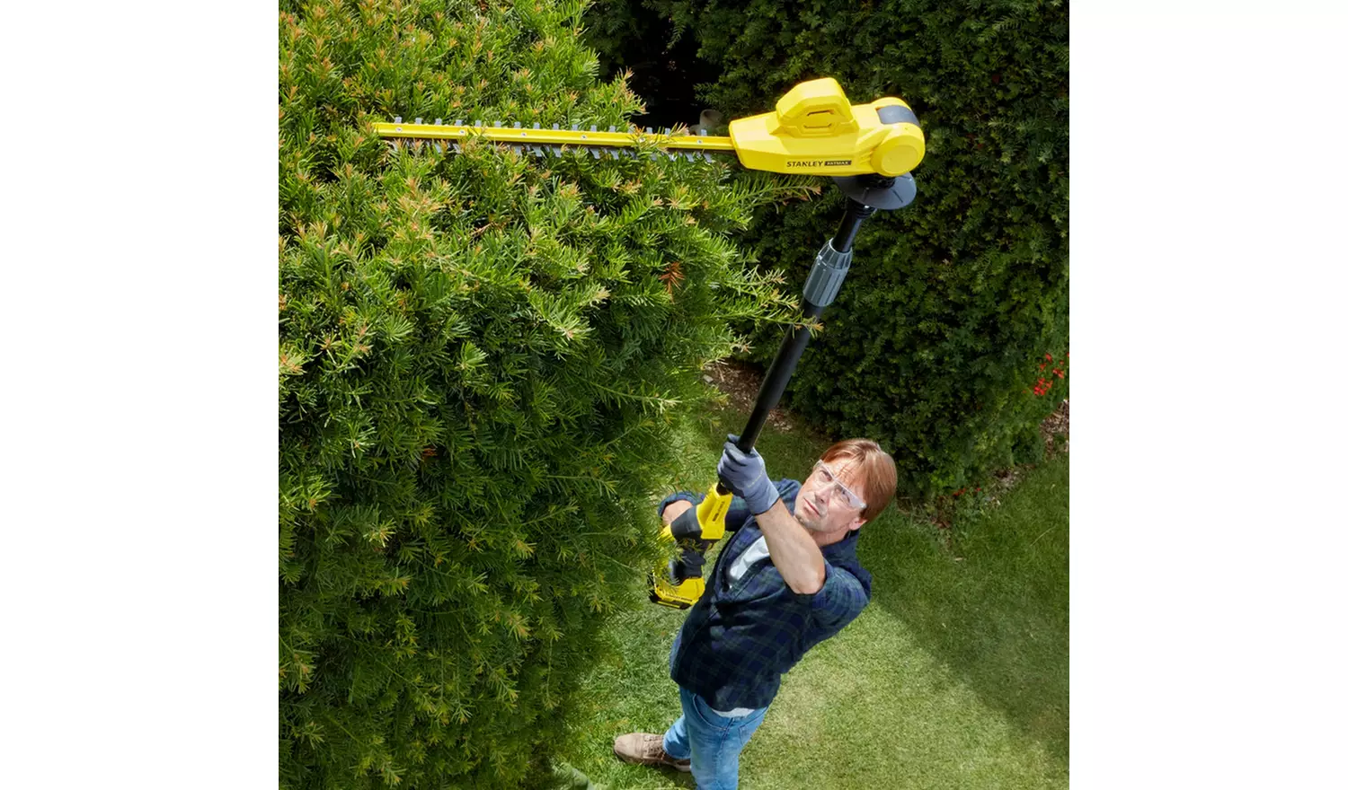 Stanley Fatmax 45cm Cordless Pole Hedge Trimmer - 18V