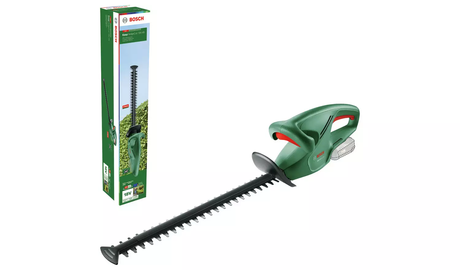 Bosch Easy Hedge Cut 45cm Cordless Hedge Trimmer