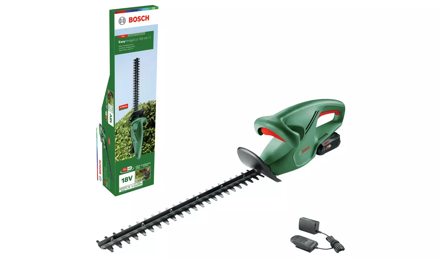 Bosch 44cm Cordless Hedge Trimmer - 18V